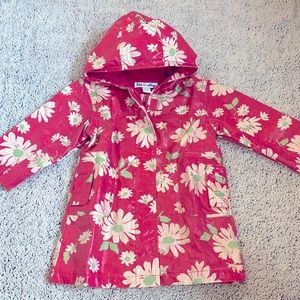 Little Girls hooded raincoat 18-24 mo